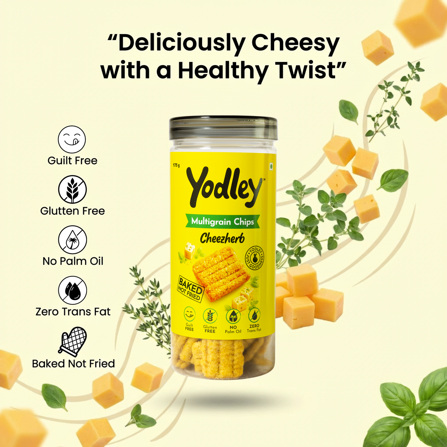 Multigrain Chips - Cheezherb