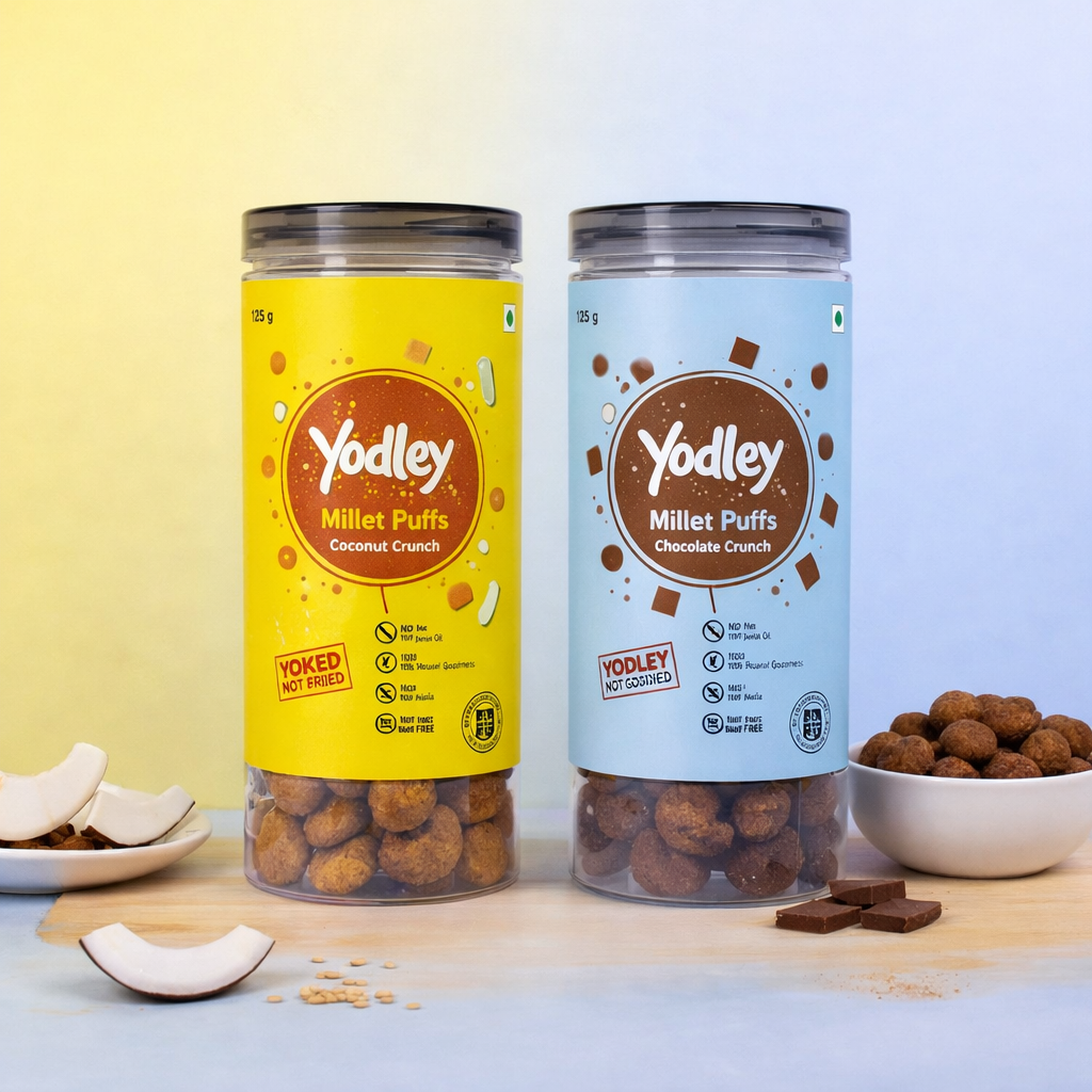 Wholesome Snack - Pack of 6 (Masala Munchies, Multigrain Chips & Millet Puffs)