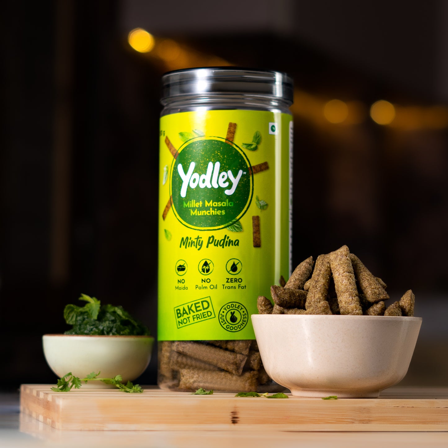 Millet Masala Munchies - Pack 2 (Minty Pudina & Tangy Achari)