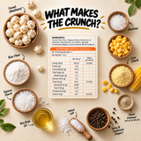 Makhana Popped Chips – Salt & Pepper