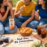 Chickpeas Popped Chips – Hawaiian BBQ Cheese