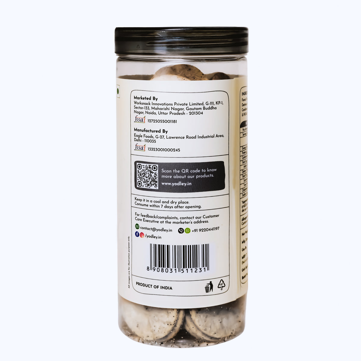 Makhana Popped Chips – Salt & Pepper