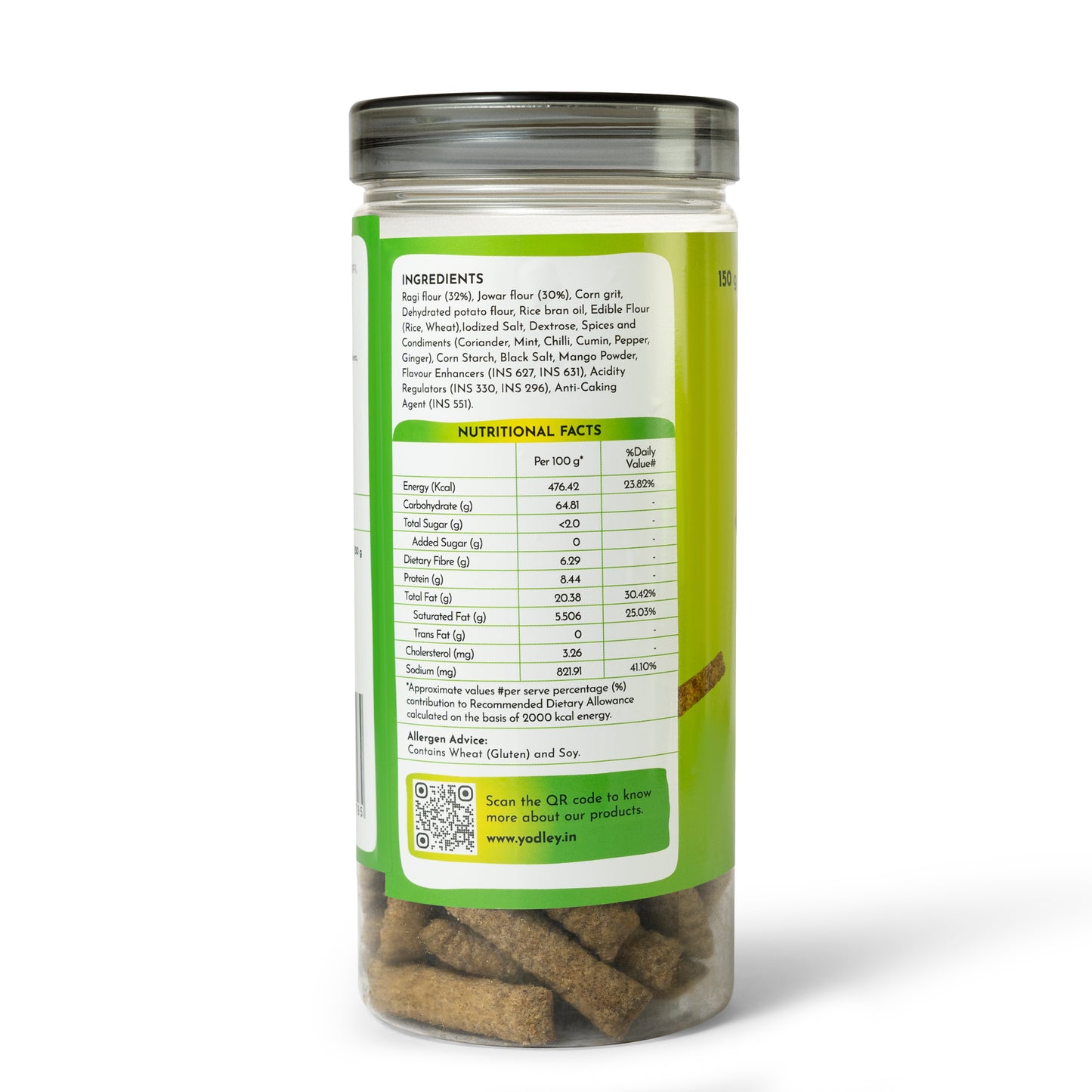 Millet Masala Munchies - Pack 2 (Minty Pudina & Tangy Achari)