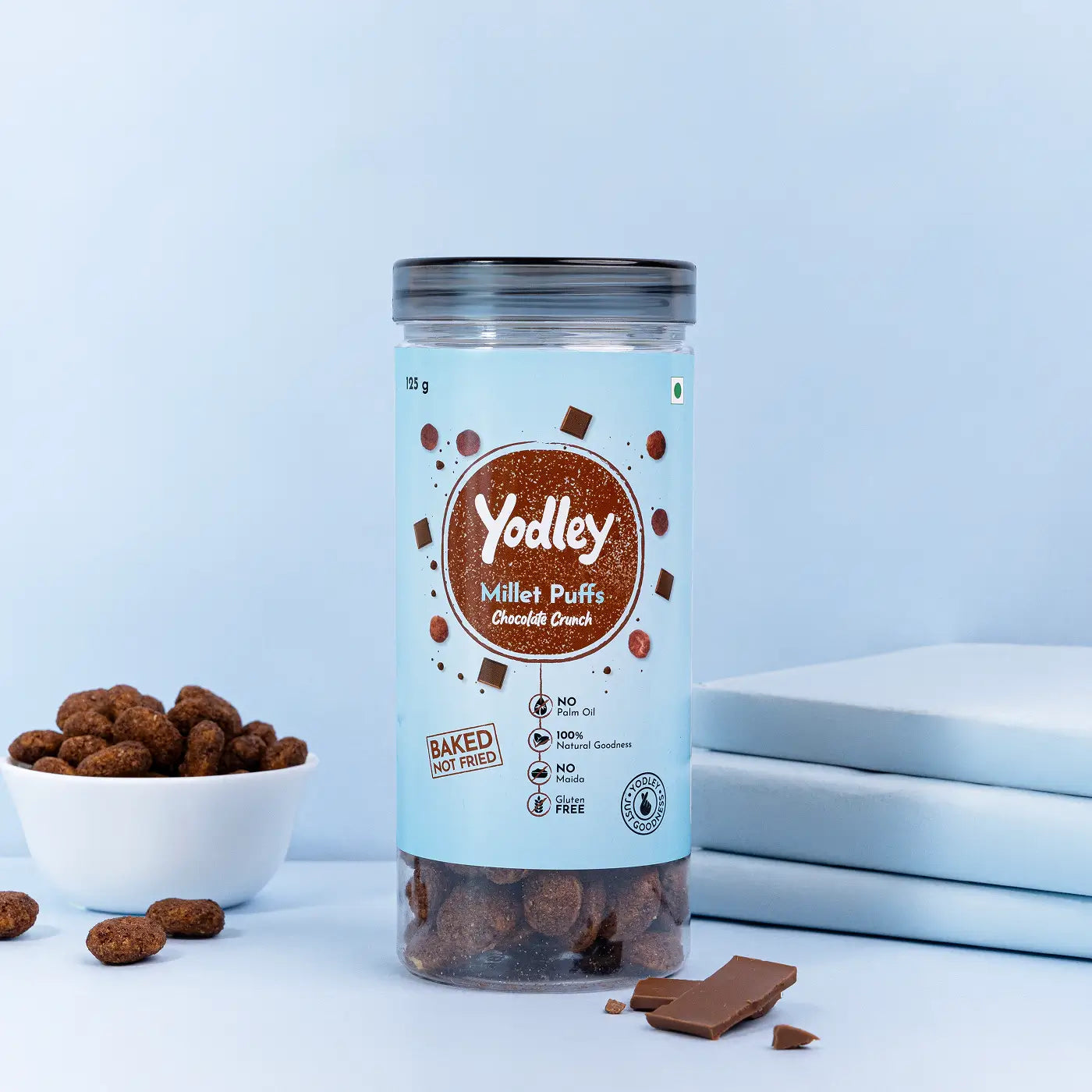 Millet Puffs & Masala Munchies - 3 Product Combo - (Chocolate  Coconut   Achari Ragi)