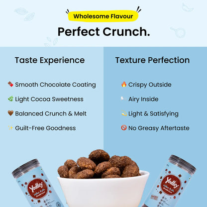 Millet Puffs - Pack 2 (Chocolate Crunch & Coconut Crunch)