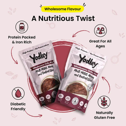 Wholesome Chilla Mix - 3 Flavours, 1 Nutritious Deal