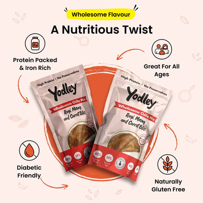 Wholesome Chilla Mix - 3 Flavours, 1 Nutritious Deal