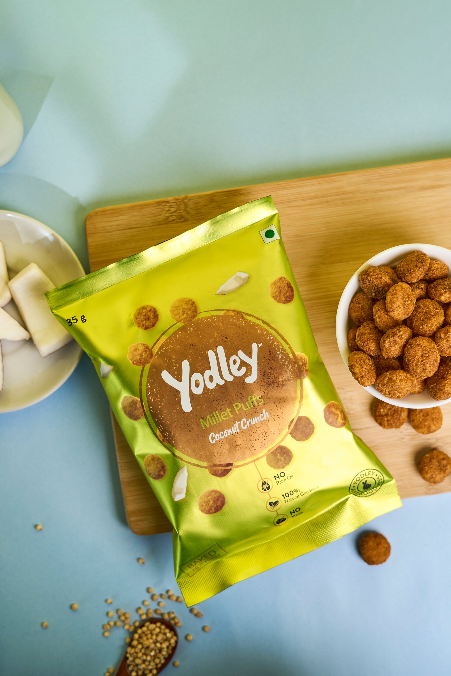 Millet Puff - Coconut Crunch