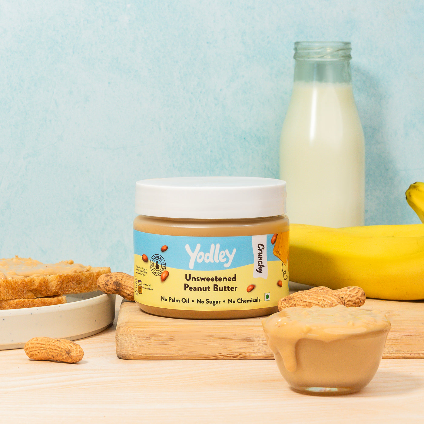 Unsweetened Peanut Butter (Crunchy)