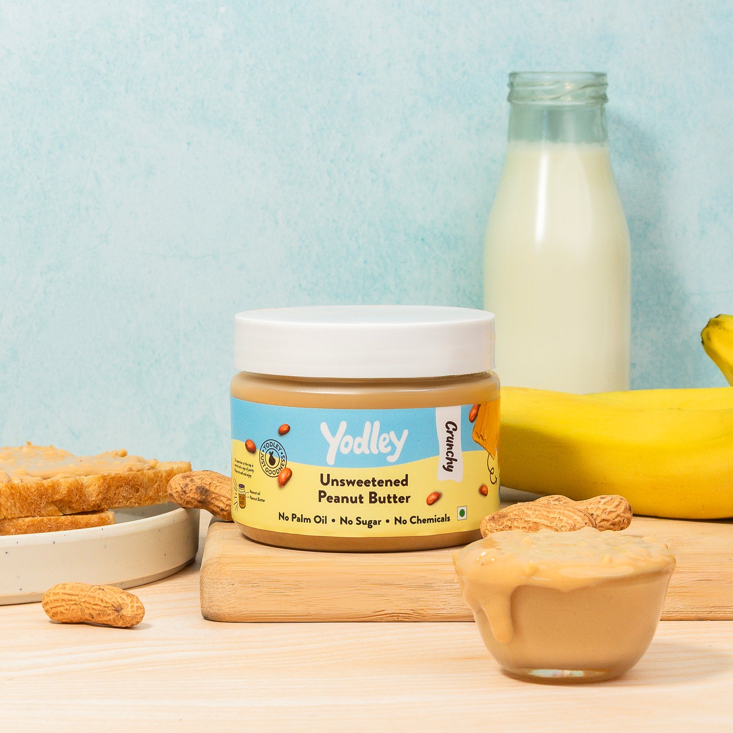 Unsweetened Peanut Butter (Crunchy)