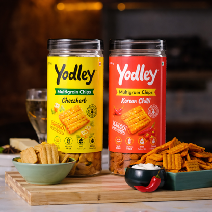 Wholesome Snack - Pack of 6 (Masala Munchies, Multigrain Chips & Millet Puffs)