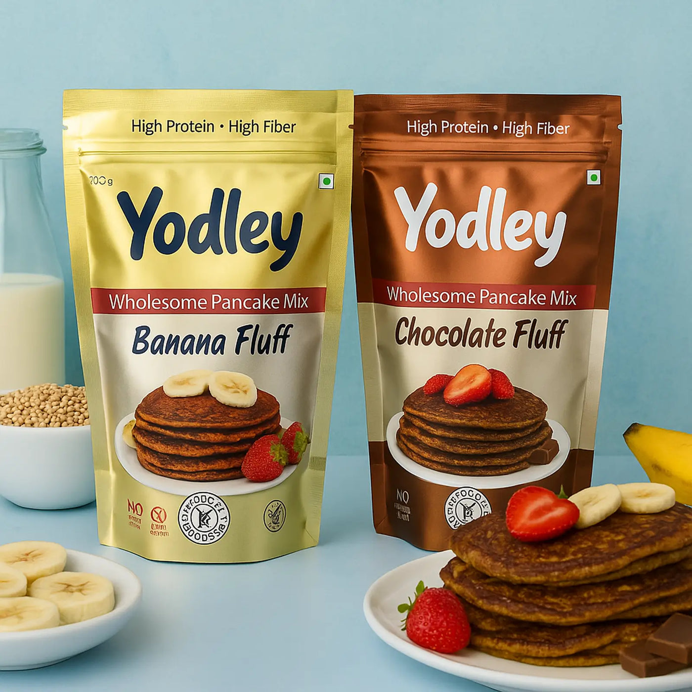 Wholesome Pancake Mix- Banana Fluff