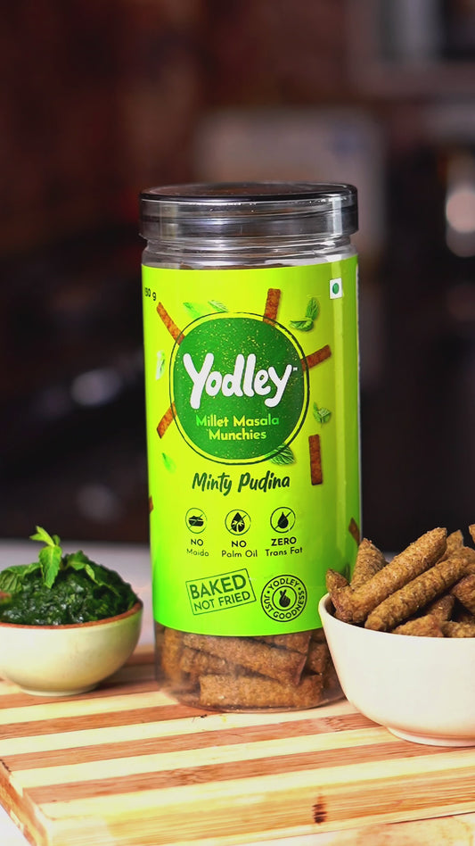 Millet Masala Munchies - Minty Pudina